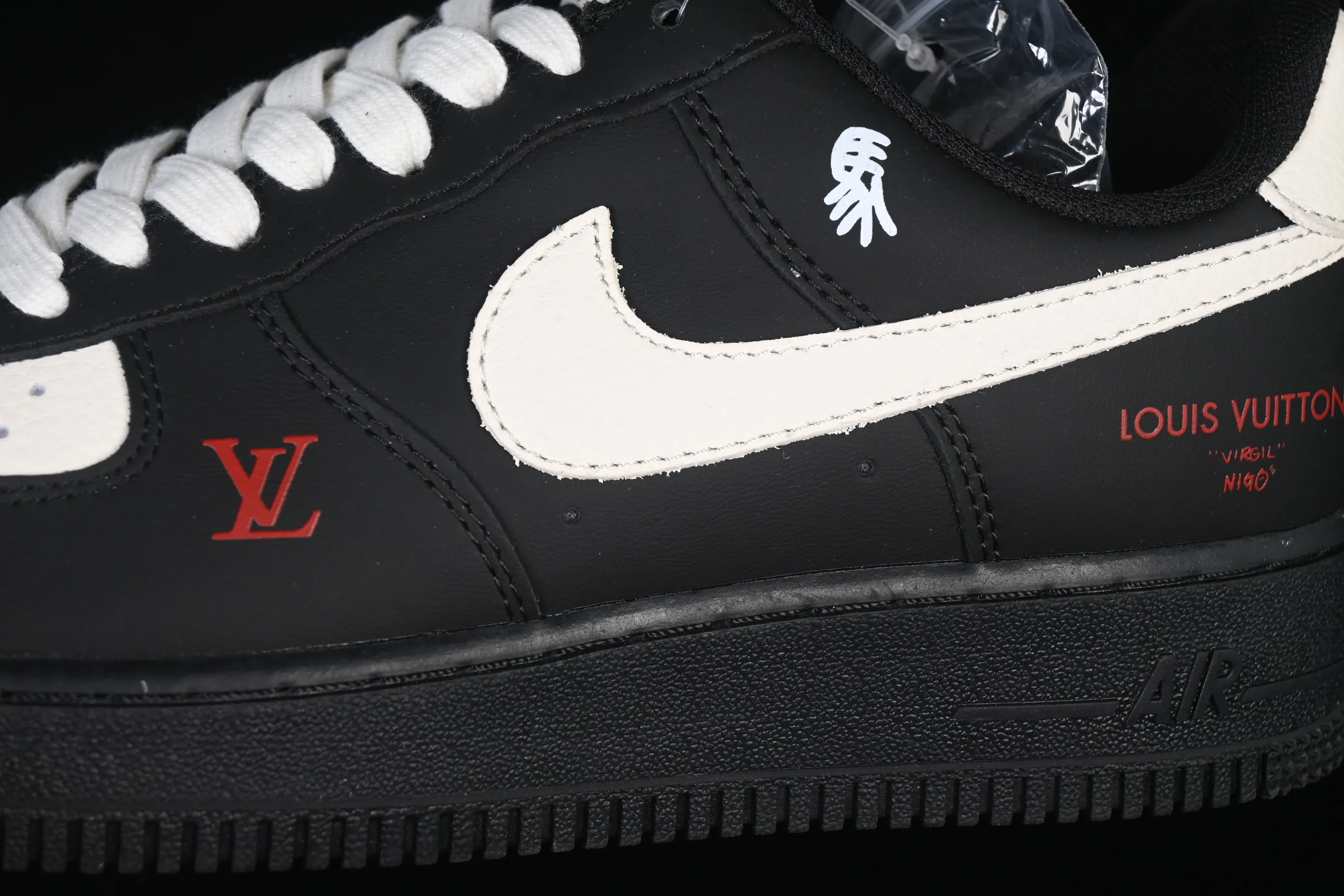 All categories Nk Air Force 1 Air Force series Nk Air Force 1 Low Air Force low-top Nike Air Force 1'07 Low Year of the Horse limited edition Ink white gel Air Force 1 low-top casual sneakers FV3694-104